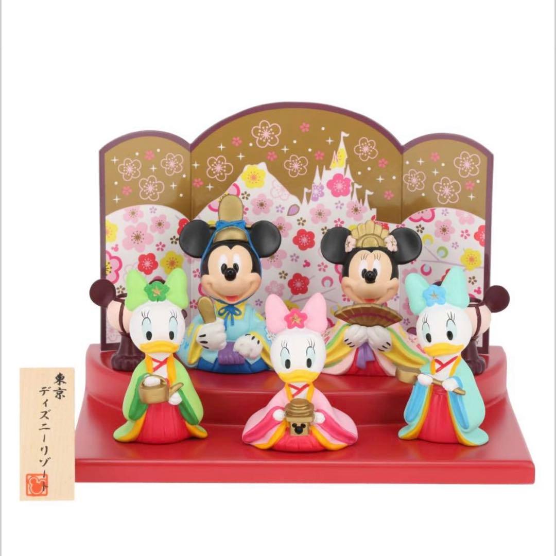 ディズニー リゾート ひな人形 5人飾り 雛人形 Amazon | ディズニー ひな人形 東京ディズニーリゾート限定 | 平飾り