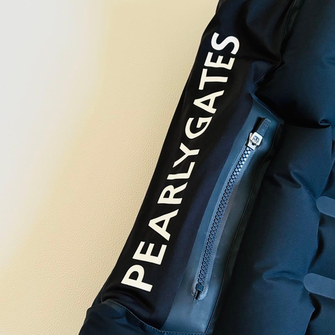 1596【極美品】パーリーゲイツ エアーベスト 超軽量 調節可能 ダウン