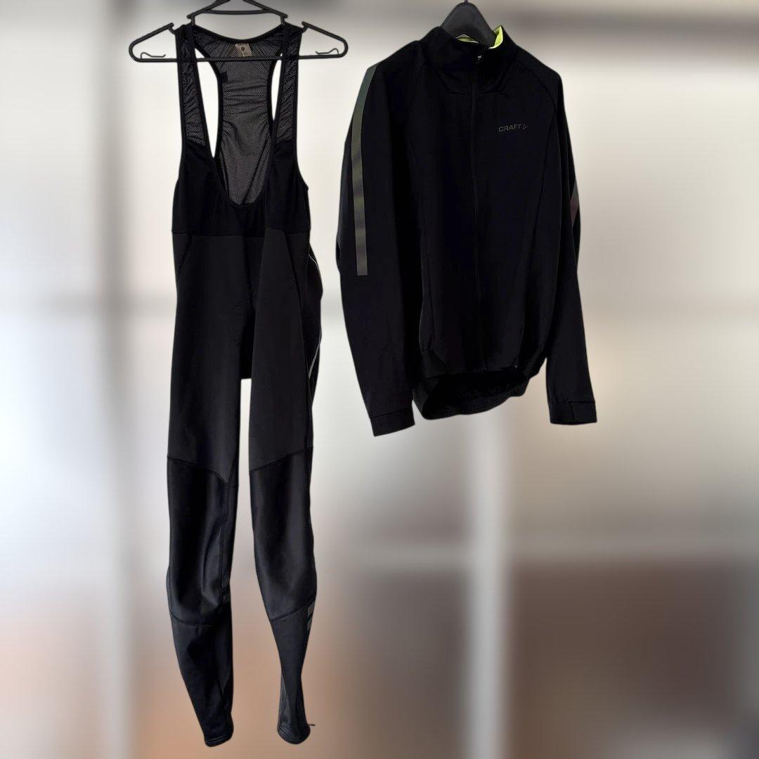 CRAFT サイクルジャージ　上下セット 上下セット】CRAFT Men's グロージャージ & グロービブショーツ M