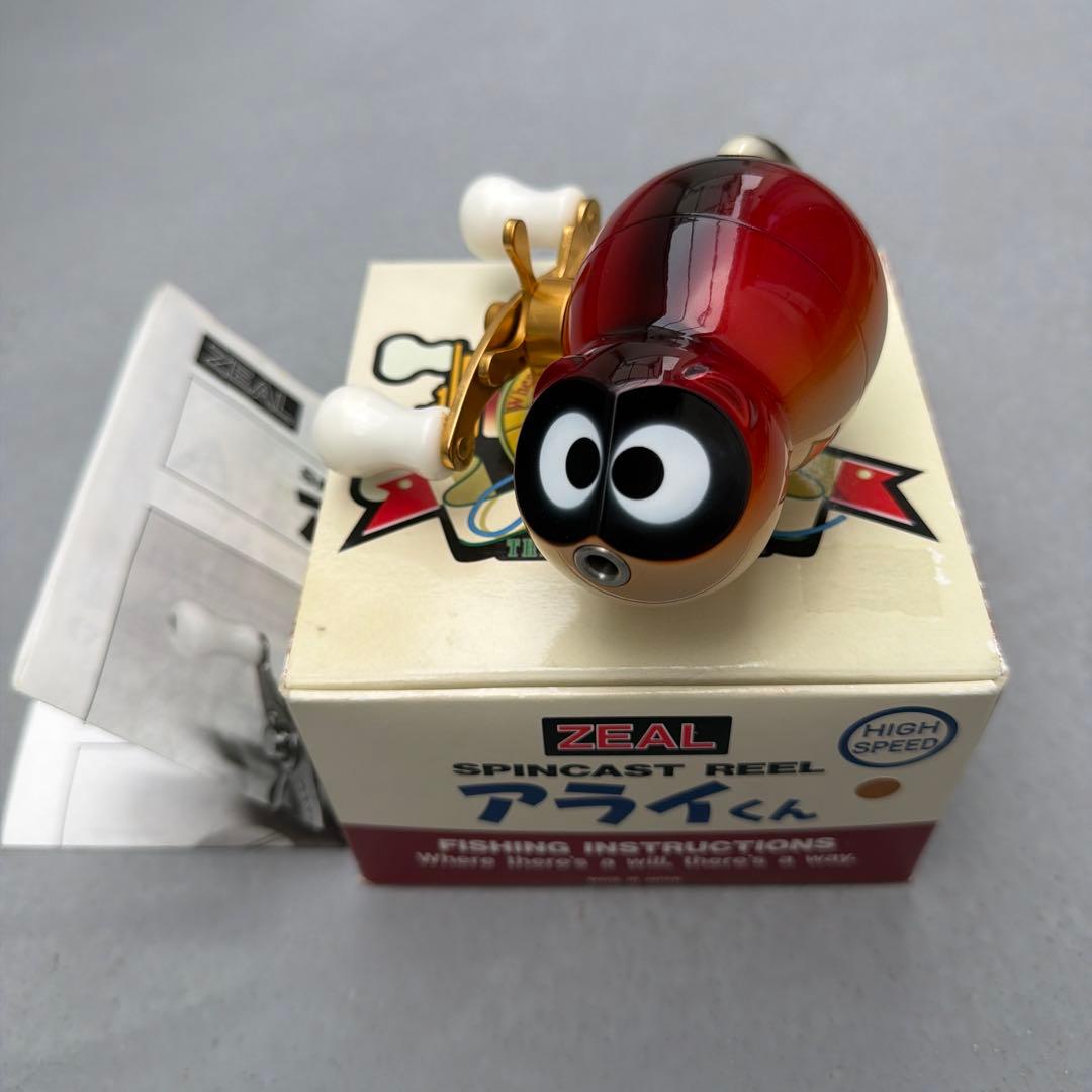 【希少 お宝品 お得品】ズイール アライくん リール　ZEAL ZEAL ズイール アライくんリール - メルカリ