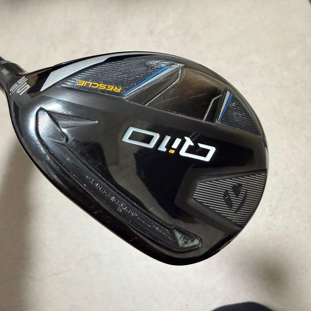 希少】テーラーメイド Qi10 レスキュー #5 ベンタスブルーHB 9S - メルカリ
