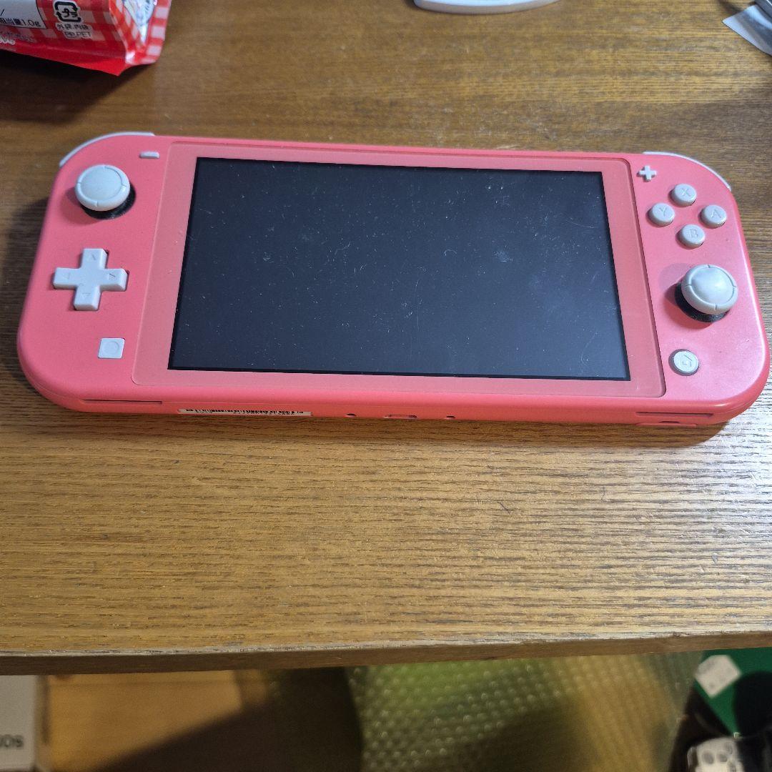 Nintendo switch lite ピンク ジャンク 2762NH - メルカリ