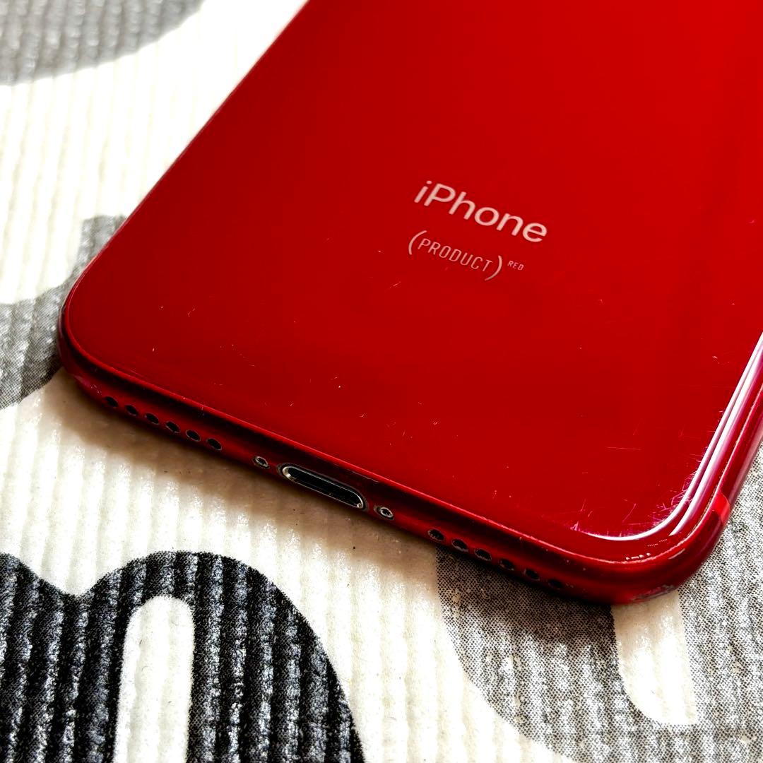 Apple iPhone 8 赤 中古良品 バッテリー残量100パーセント表示 - メルカリ