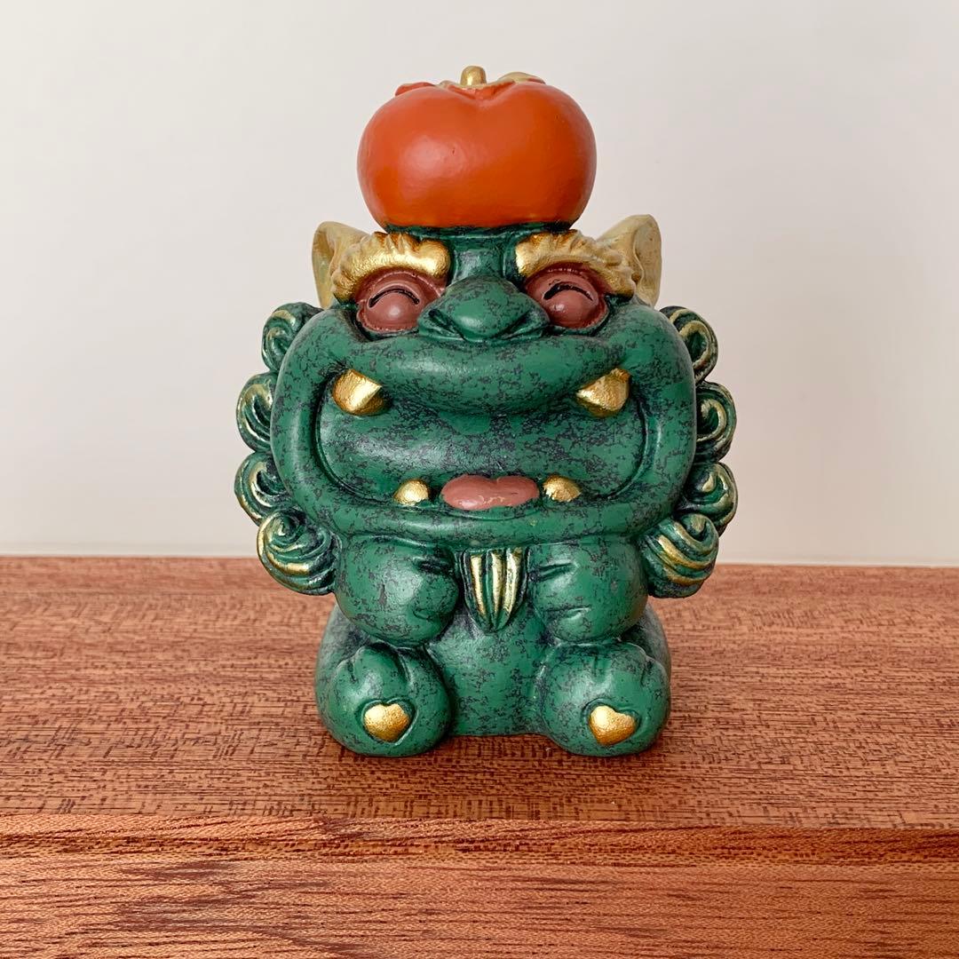 縁起物‪☆徳化白磁作家 監修/貔貅（ひきゅう）4体セット 木製台座‬