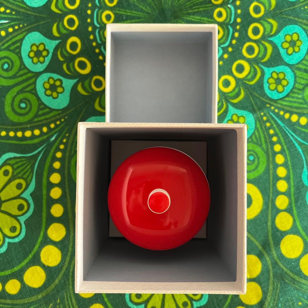 ☆プラダ☆PRADAレッド☆キャンドルホルダー☆アロマキャンドル【送料