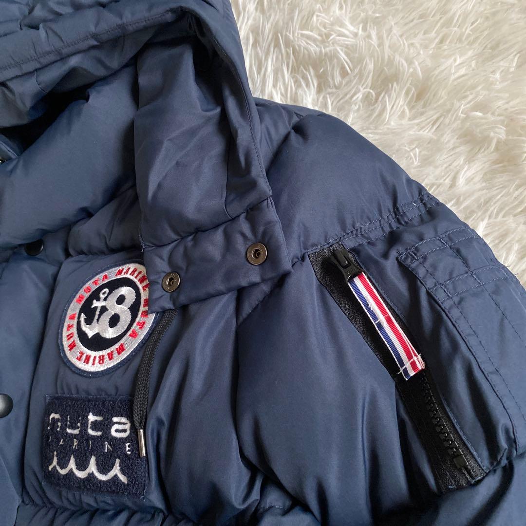 激レア ムータMUTA Royal Flash コラボ ダウン 最高級 ネイビー - メルカリ