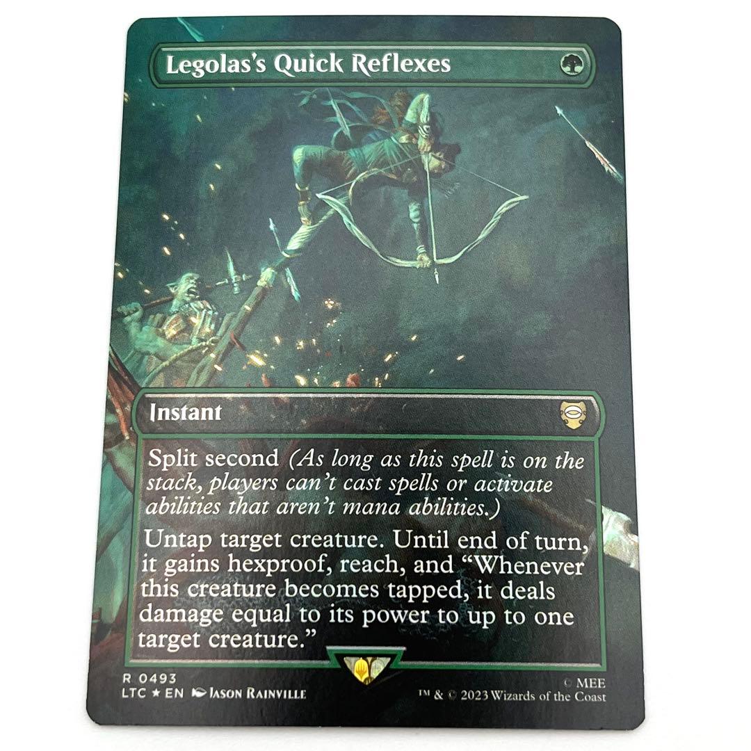 Legolas's Quick Reflexes FOIL 英語 MTG - メルカリ