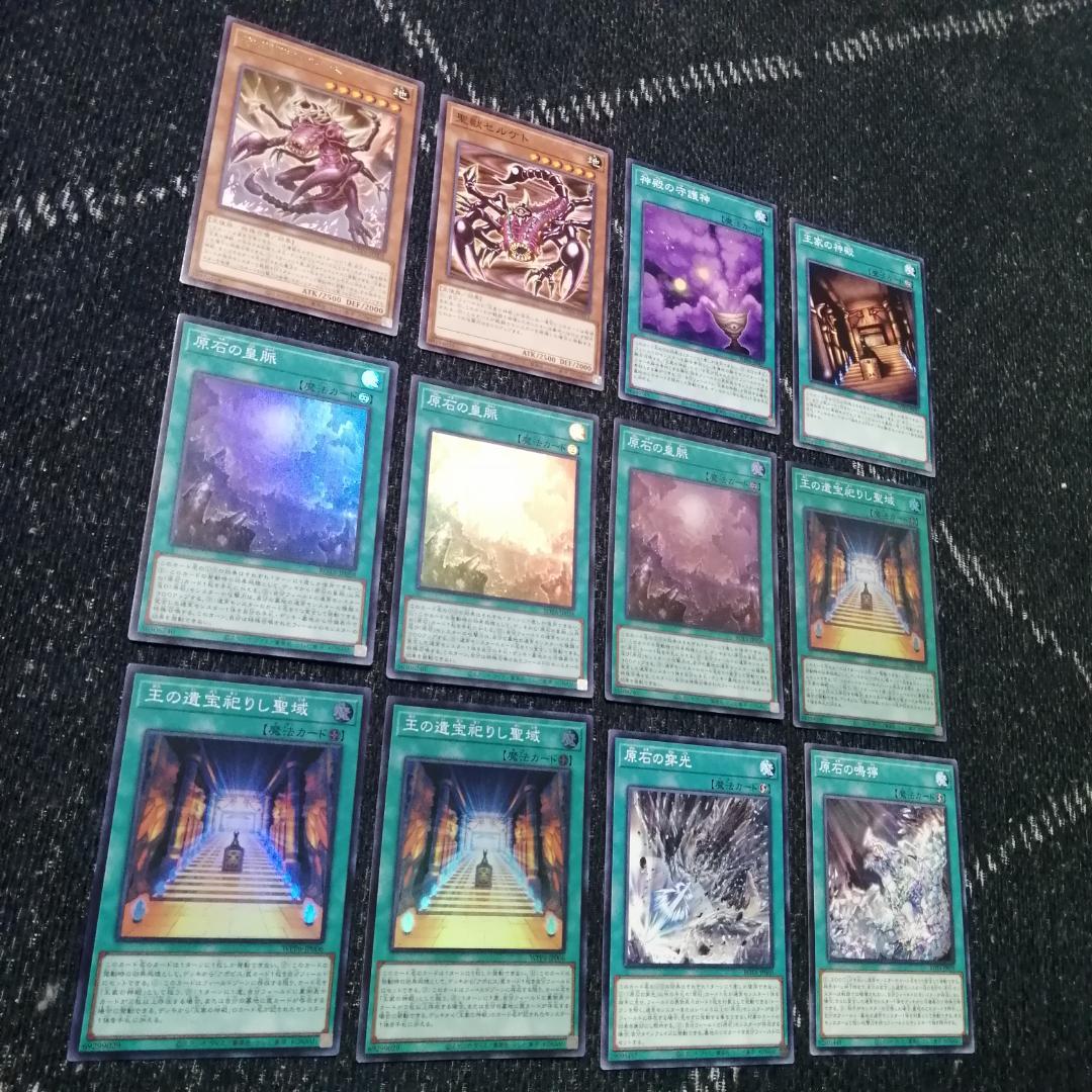 遊戯王 デッキ 原石 アポピス 王家の神殿 セルケト リシド 04218