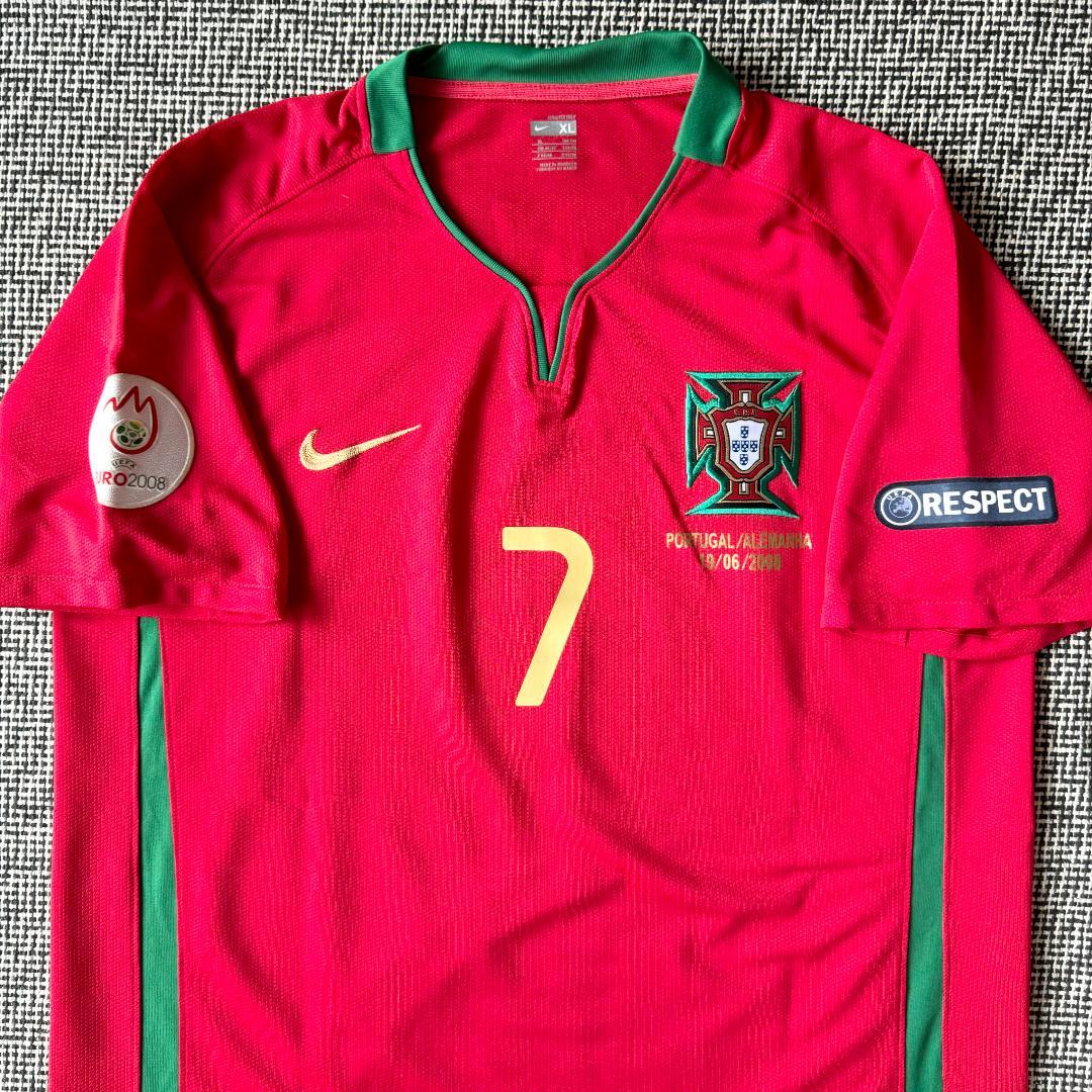 VSドイツ戦マッチデイ入り】C・ロナウド ＃7 ポルトガル代表 2008