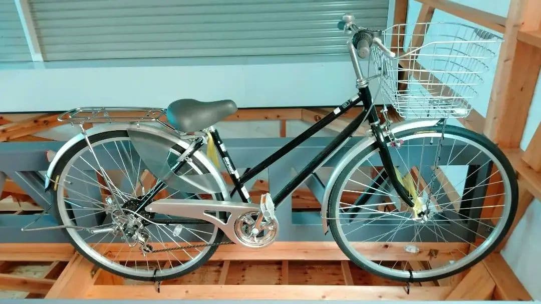 丸石サイクル　27インチ 丸石サイクル プラージュベルテ 27インチ 外装6段変速付き