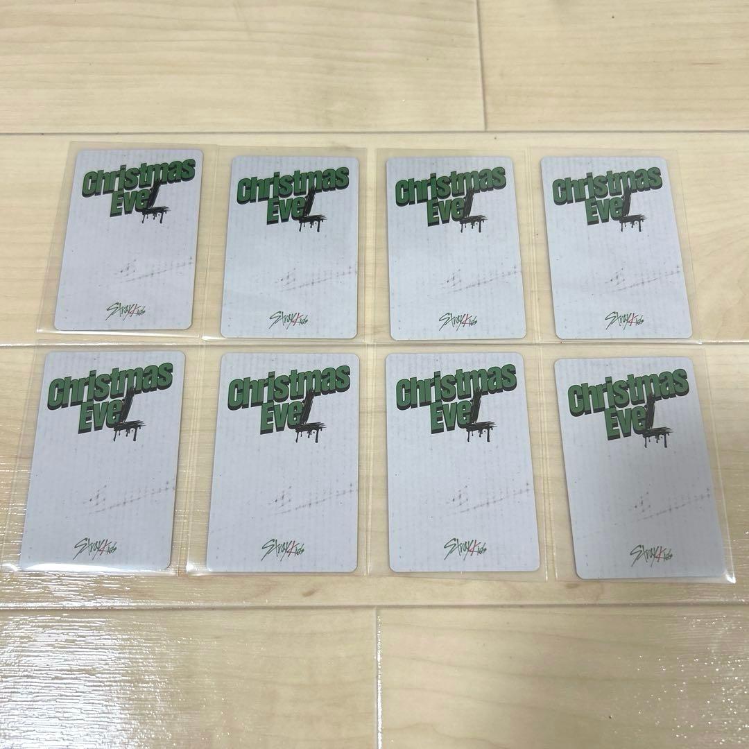 Straykids Christmas Evel トレカ 8枚 セット ポスター - メルカリ