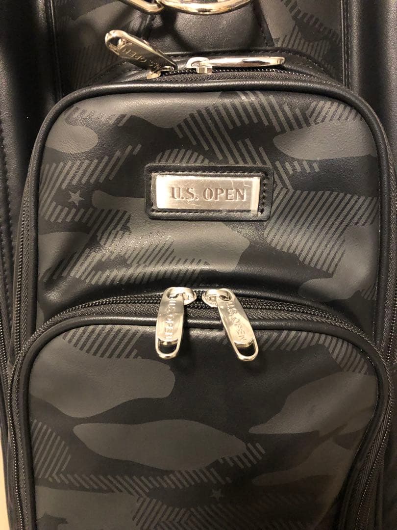 送料込み】超希少 U.S. OPEN 優勝者キャディバッグ アルミフレーム迷彩