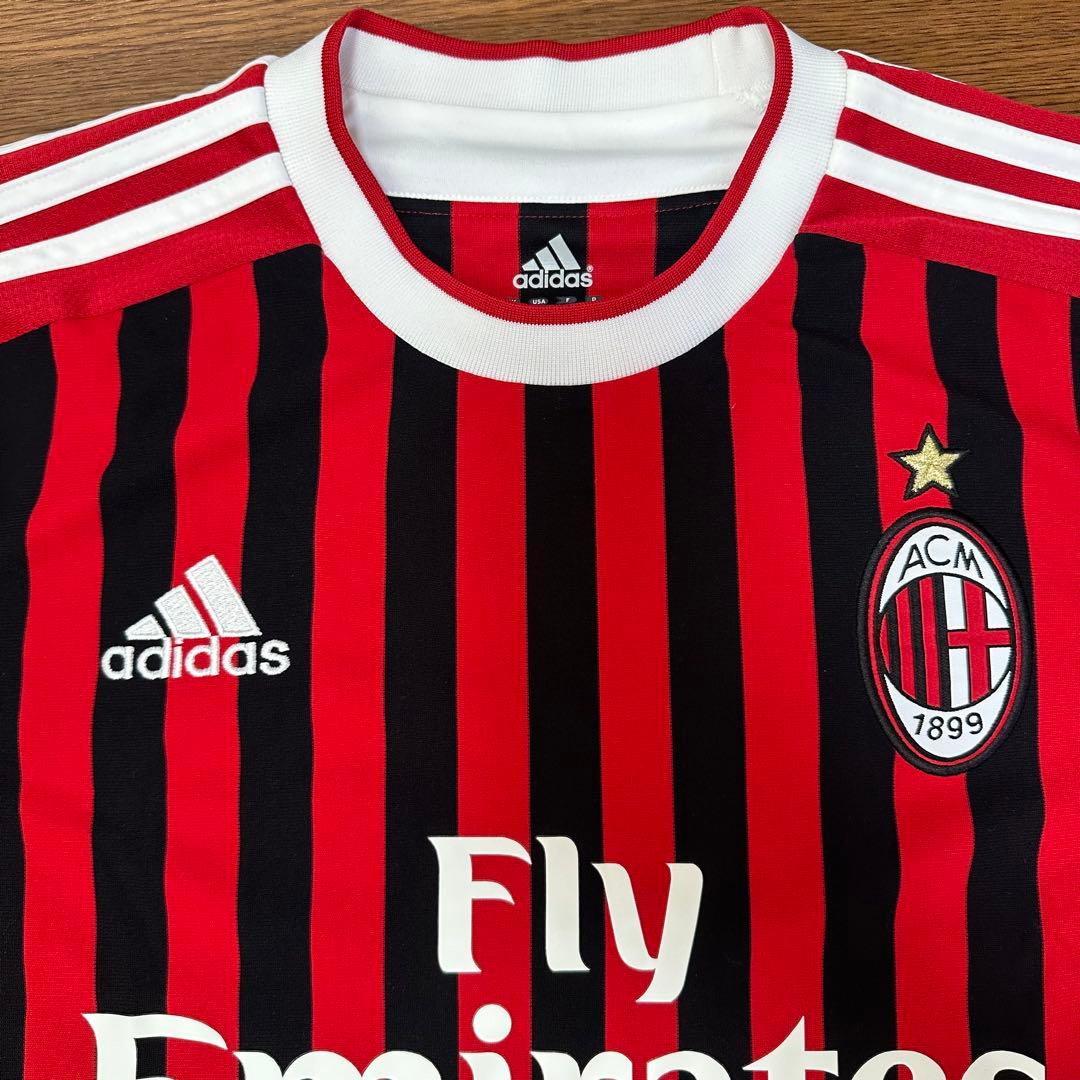 極希少×超美品】ACミラン ゲームシャツ 背番号無 11/12シーズン - メルカリ