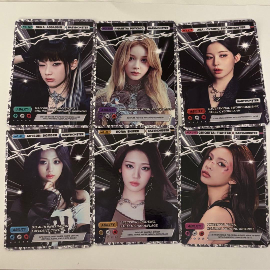 BABYMONSTER WE GO UP 韓国限定 トレカ ラキドロ コンプ - メルカリ