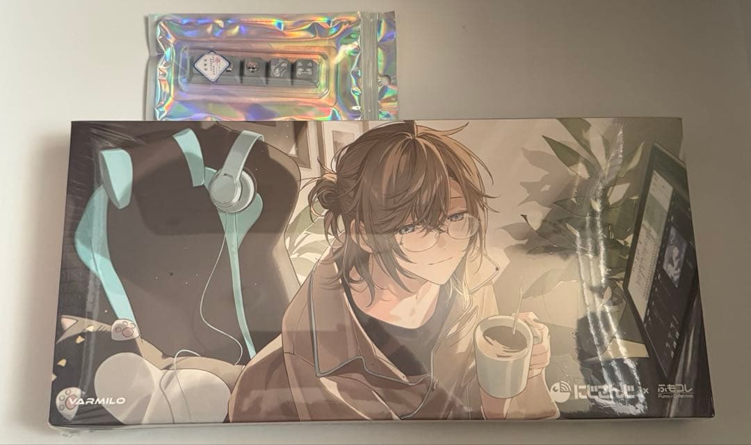 にじさんじ 叶 キーボード＆キーキャップ【Prestige Silent軸】 にじさんじ × ふもコレ キーボード 叶 VARMILO 日本語配列 80%｜ふも