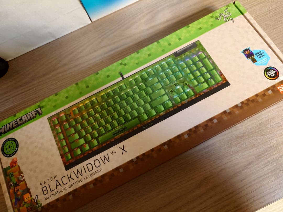 Razer BlackWidowV4X & Cobra (Minecraft)の通販はau PAY マーケット
