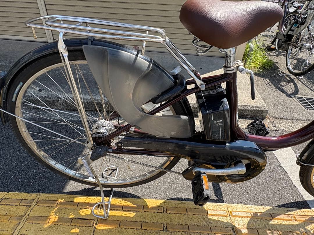 中古YAMAHA電動アシスト自転車　15.4Ah 大阪　030番