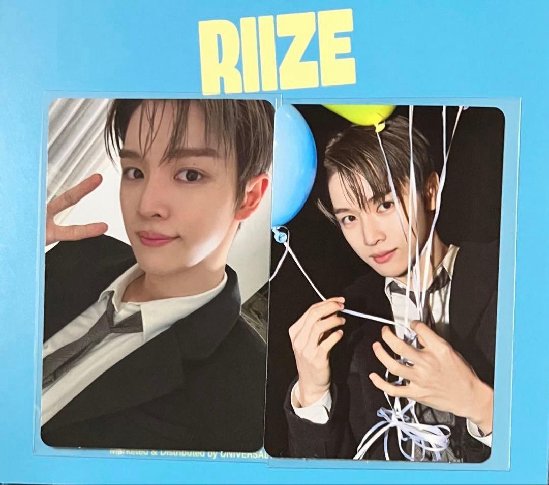 RIIZE All of You 初回限定盤A封入トレカ ソンチャン 2枚 - メルカリ