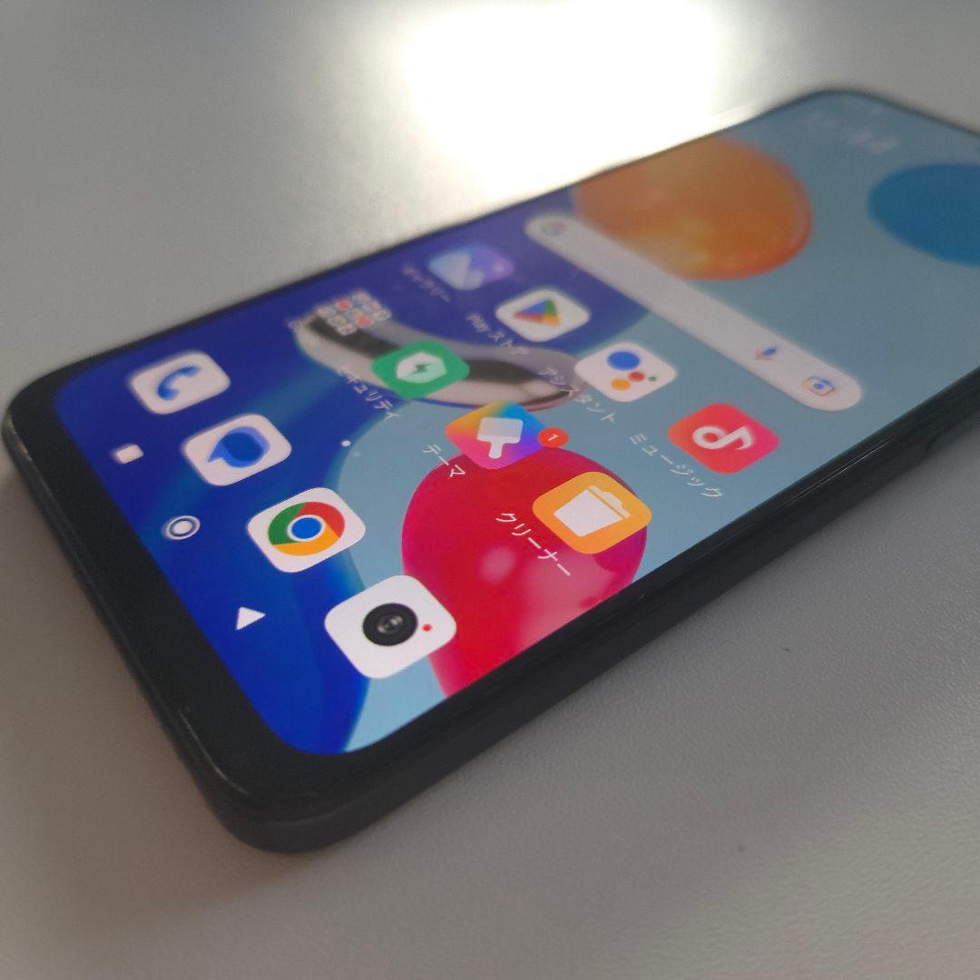 Redmi Note 11 アンドロイド13 シムフリー レドミノート 619
