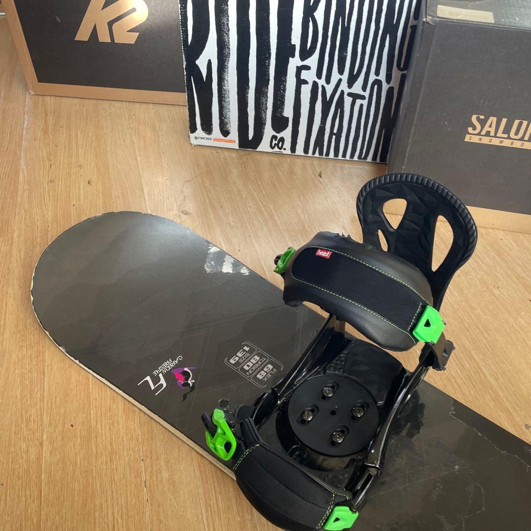 YONEX×HEAD ヘッド バインディング付スノーボードセット ヨネックス