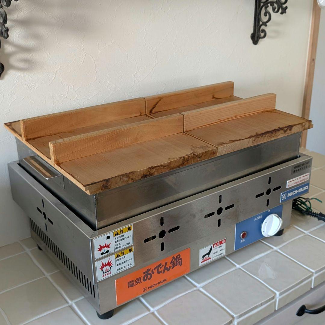 ニチワ 業務用電気おでん鍋 EOK-6 ステンレス製 6仕切り 楽天市場】EOK-6 ニチワ電機 電気おでん鍋 6ツ切 : 厨房センター