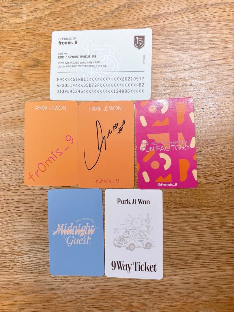 fromis_9 プロミスナイン ジウォントレカセット - メルカリ