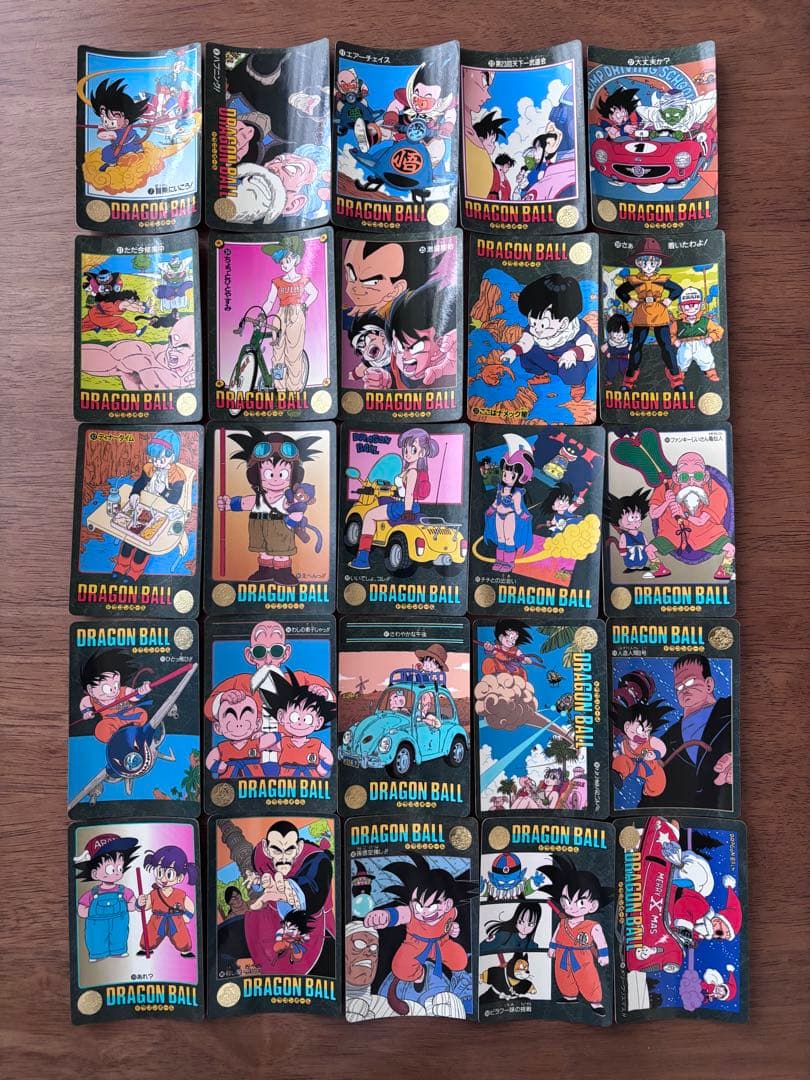 ドラゴンボール カードダス ビジュアルアドベンチャー まとめ売り 53種