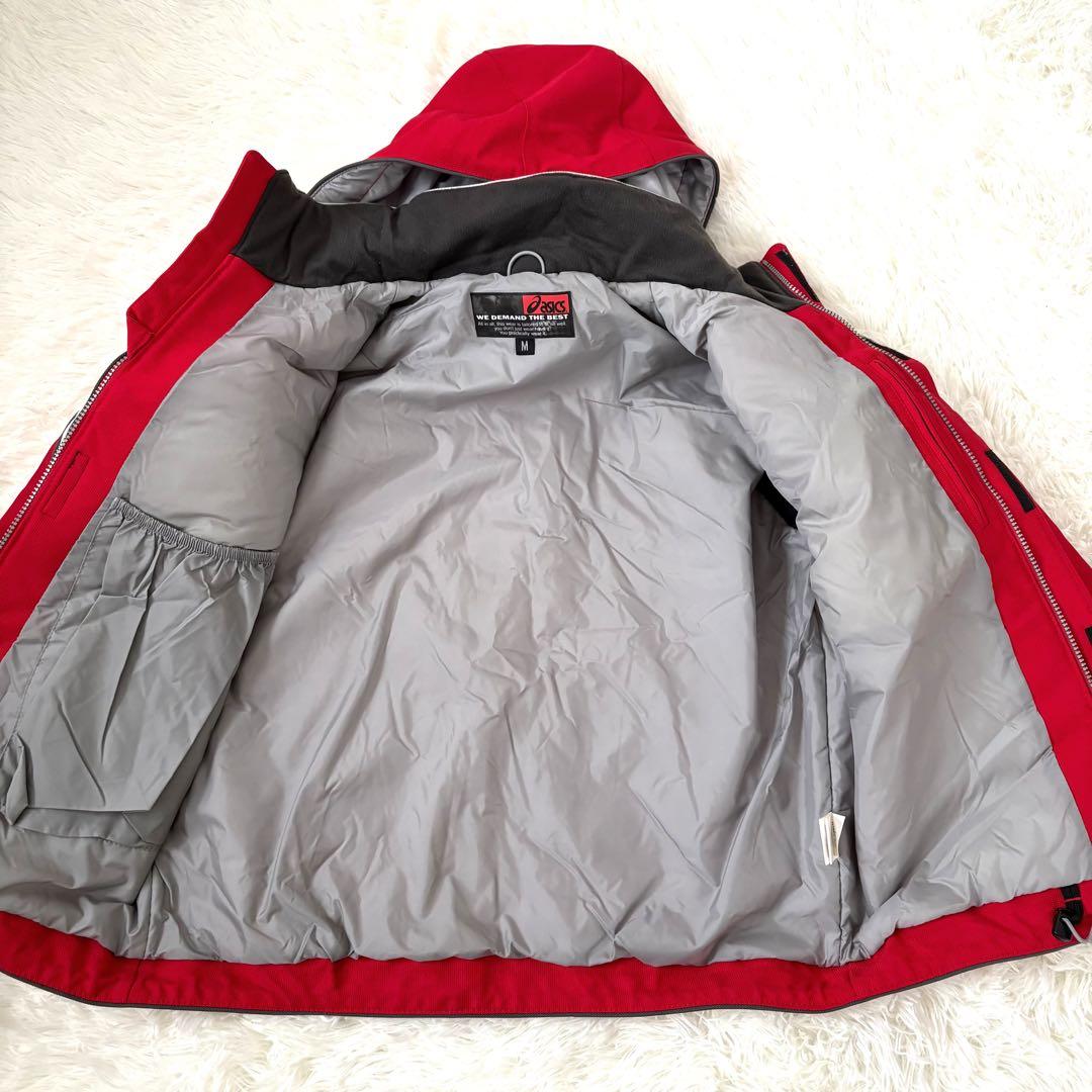 極美品☆asics advance plus スキーウェア 赤 上下セット M - メルカリ