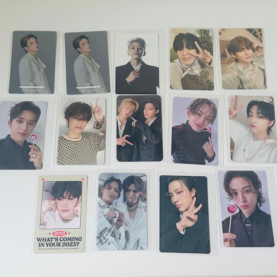 treasure トレカ ジフン ヨシ アサヒ ドヨン ジョンファン まとめ売り