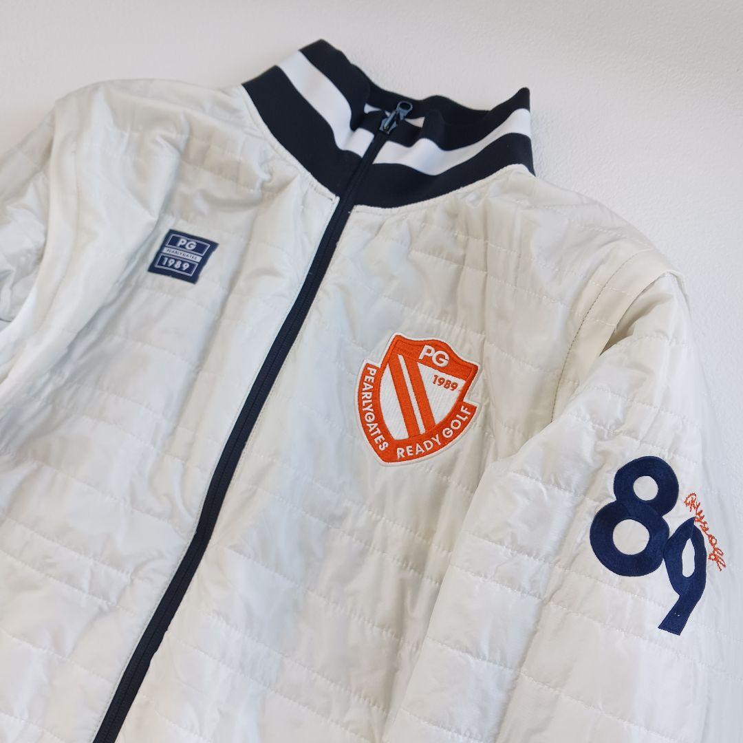 パーリーゲイツ 4WAYジャケット スニード ベスト 3L カモフラ ワッペン