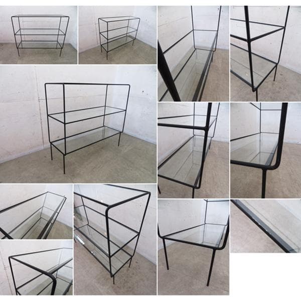 美品□杉山製作所□ピコラック1200□アイアンラック□3段シェルフ