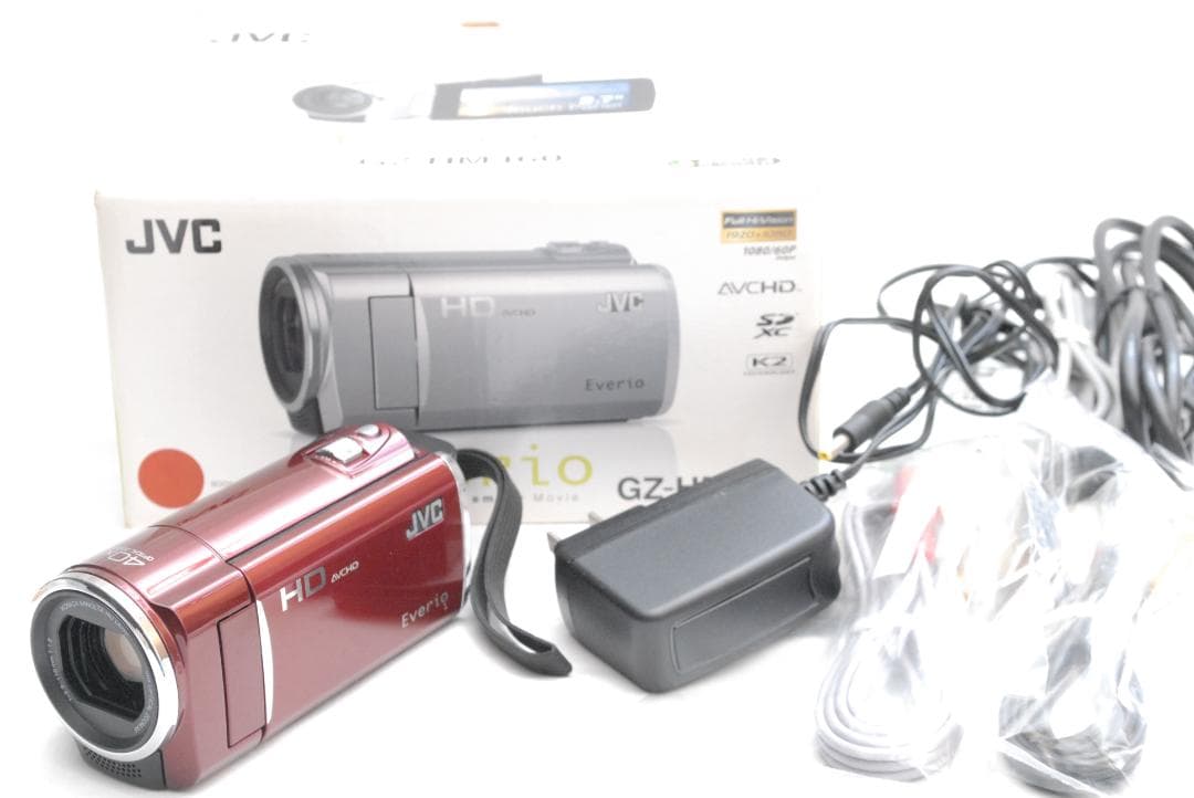 JVC Everio GZ-HM460　（良品） JVC Everio GZ-HM460 HD Camcorder Black with Accessories Tested