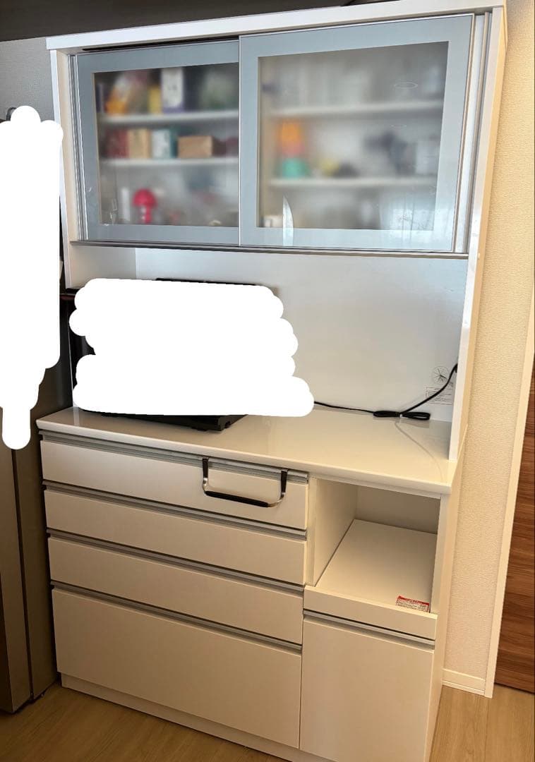 ニトリキッチンボード レジューム120-2AG-S WH/120-2QH-R キッチンボード( レジューム120-2AG-S WH/120-2QH-R WH） | ニトリ