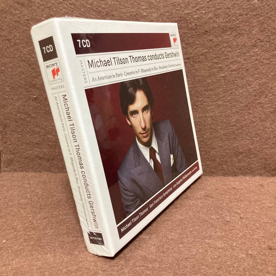 7CD】マイケル・ティルソン・トーマス／ガーシュイン作品集 サラ