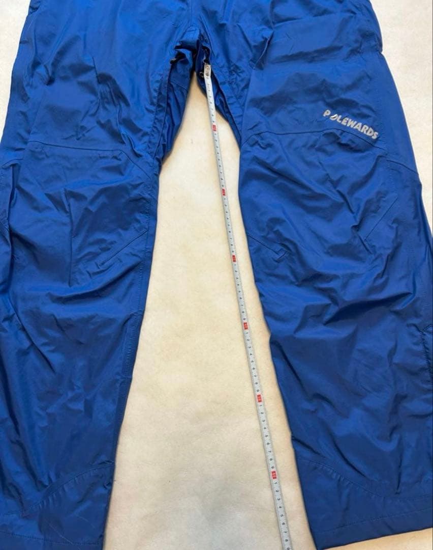 POLEWARDS ポールワーズ スノーウェアセット メンズLサイズ ブルー