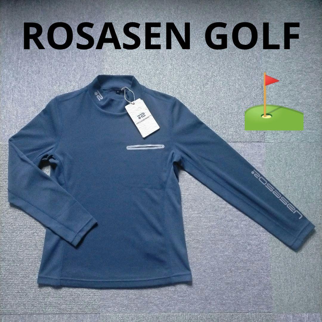 【新品未使用】ROSASEN GOLF ロサーセン ゴルフ モックネック ROSASEN［ロサーセン］マイクロフリース長袖モックネック|カジュアル