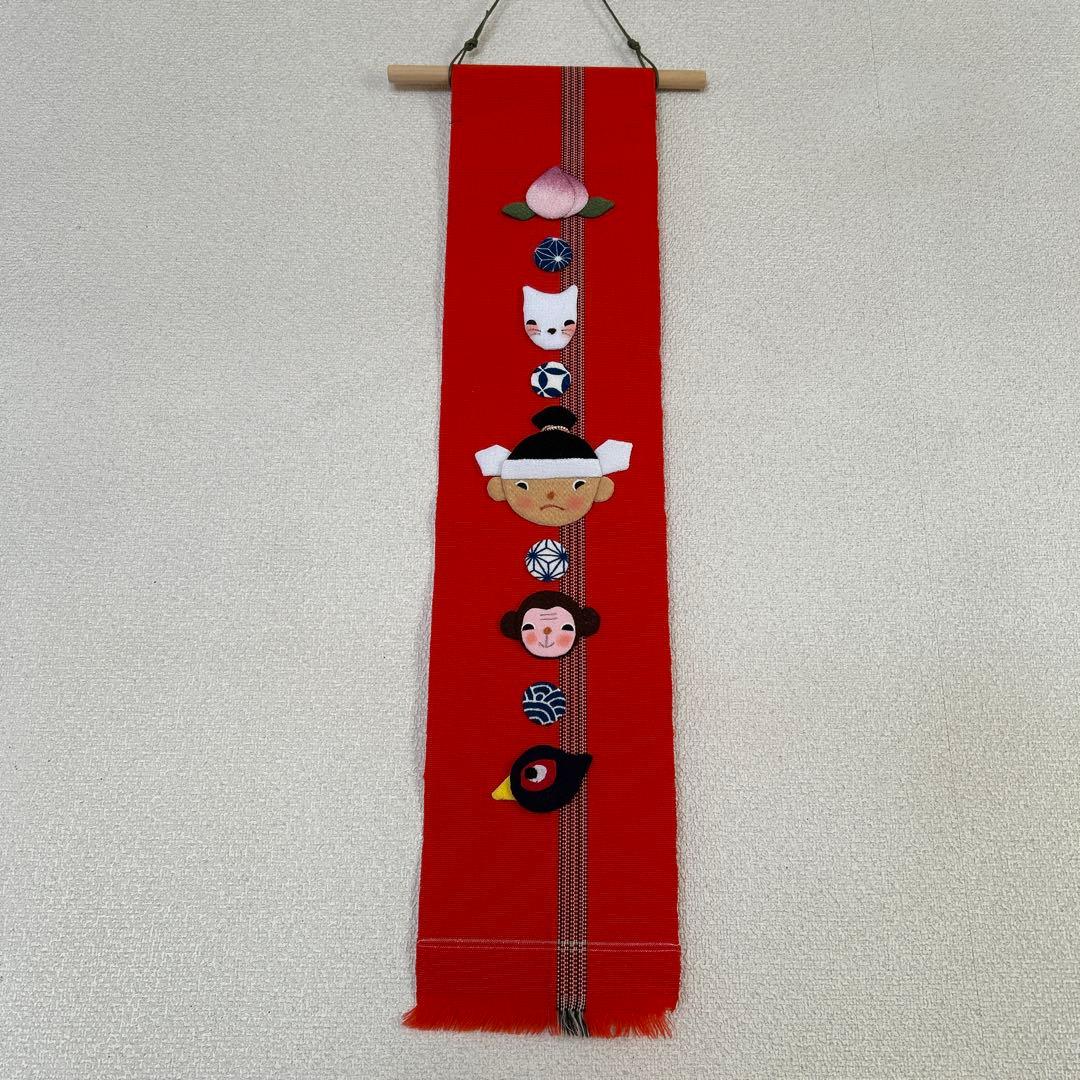 押絵端午の節句 桃太郎タペストリー - メルカリ