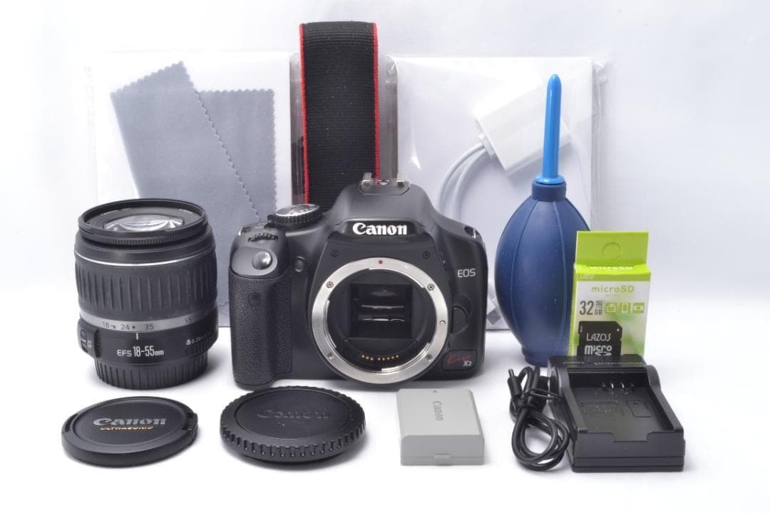 美品⭐Canon EOS Kiss X2 ⭐標準レンズ⭐ショット数4647回⭐ - メルカリ