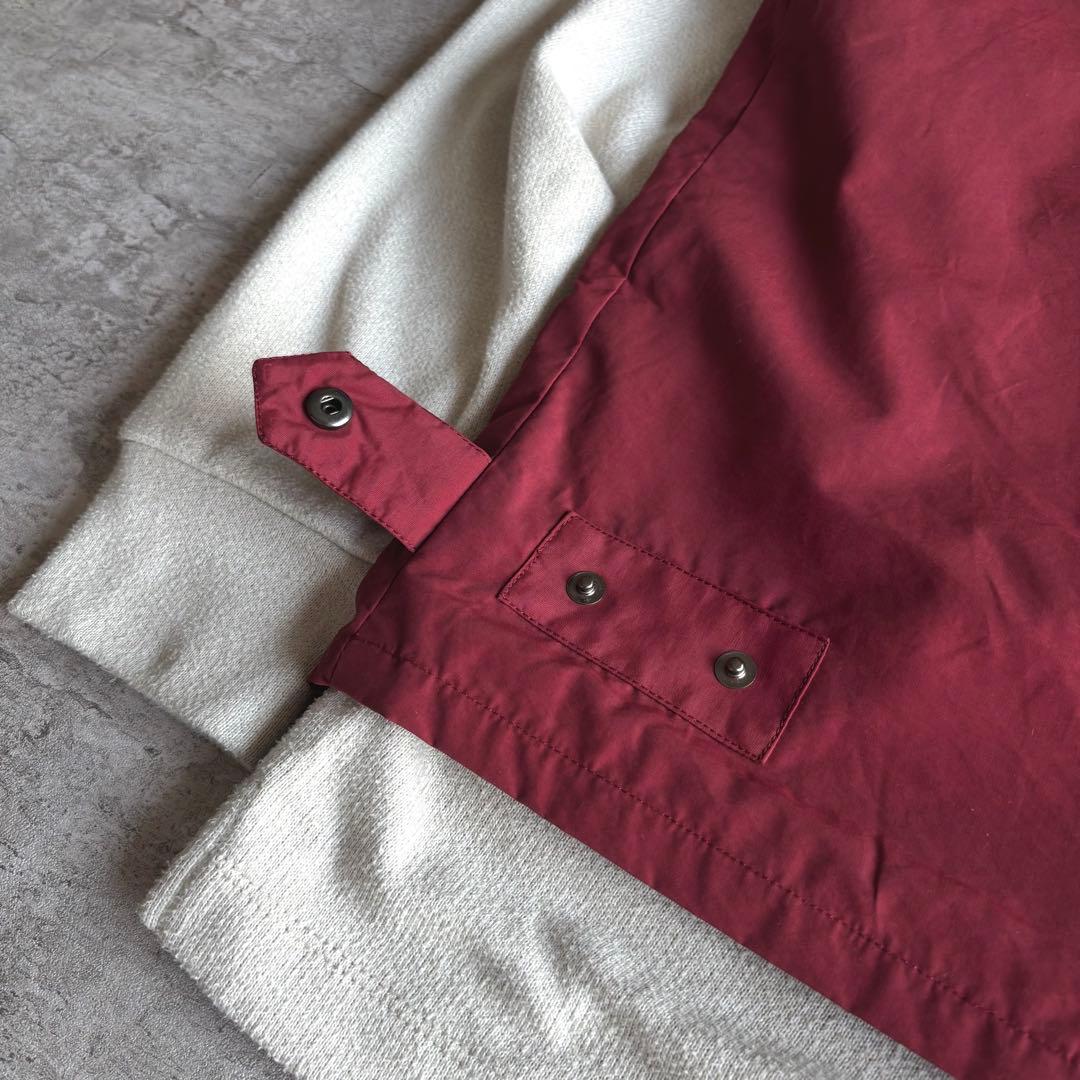 希少】90s フィッシングベスト ギミック 渋色 ボルドー M テック系