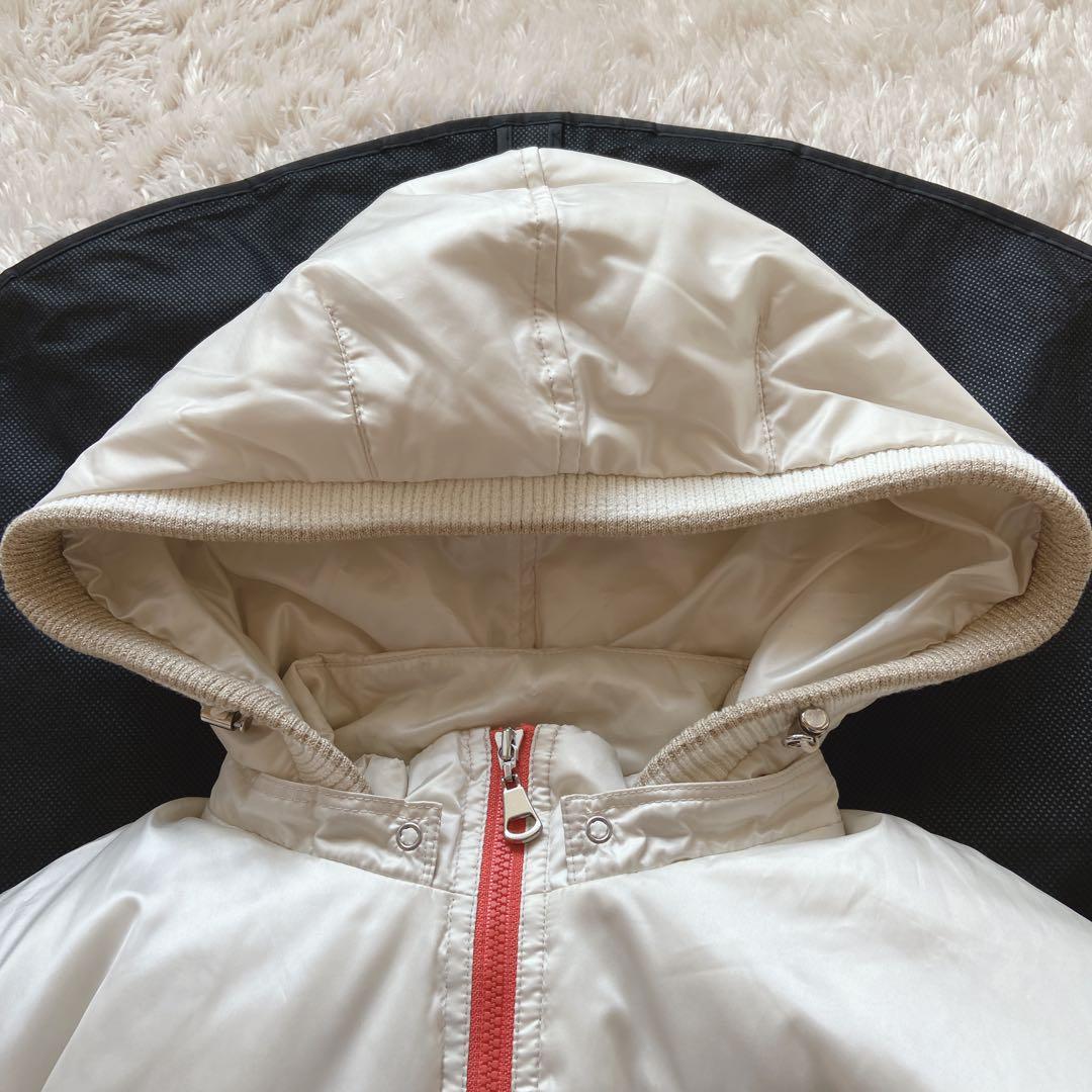 3way ランバンSPORT ダウンジャケット 袖着脱 フード付き アイボリー