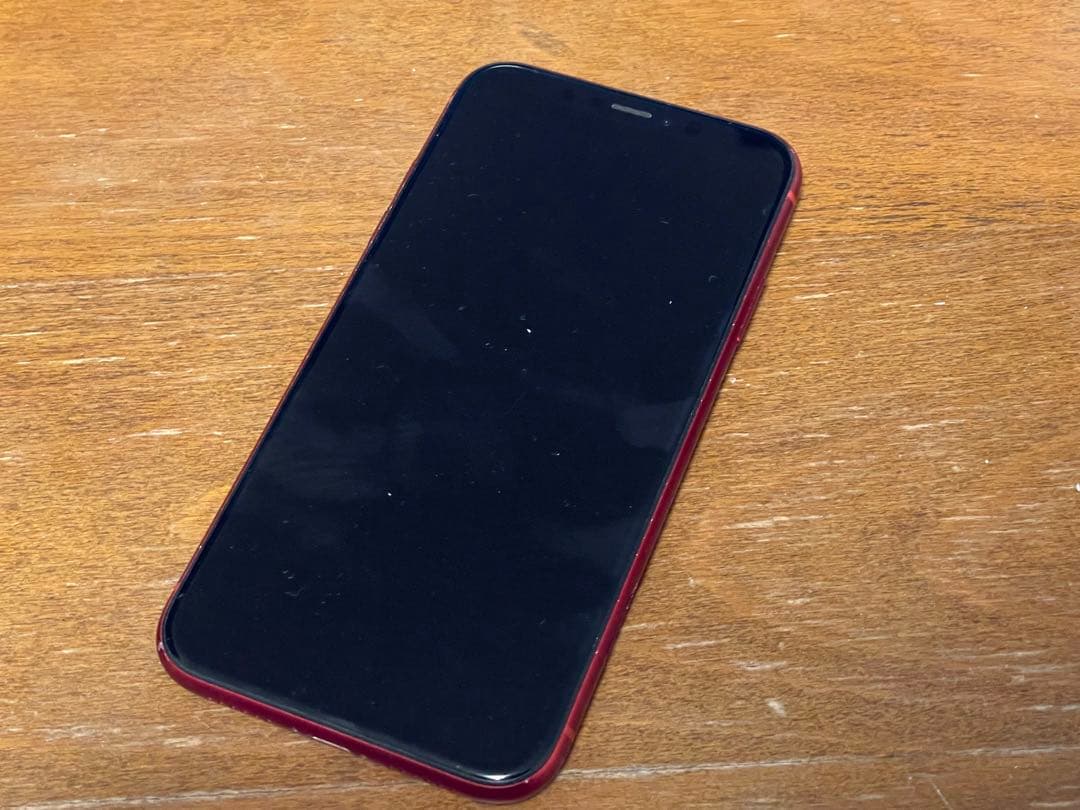 ジャンク】iPhone XR レッド ※カメラ割れ等 - メルカリ