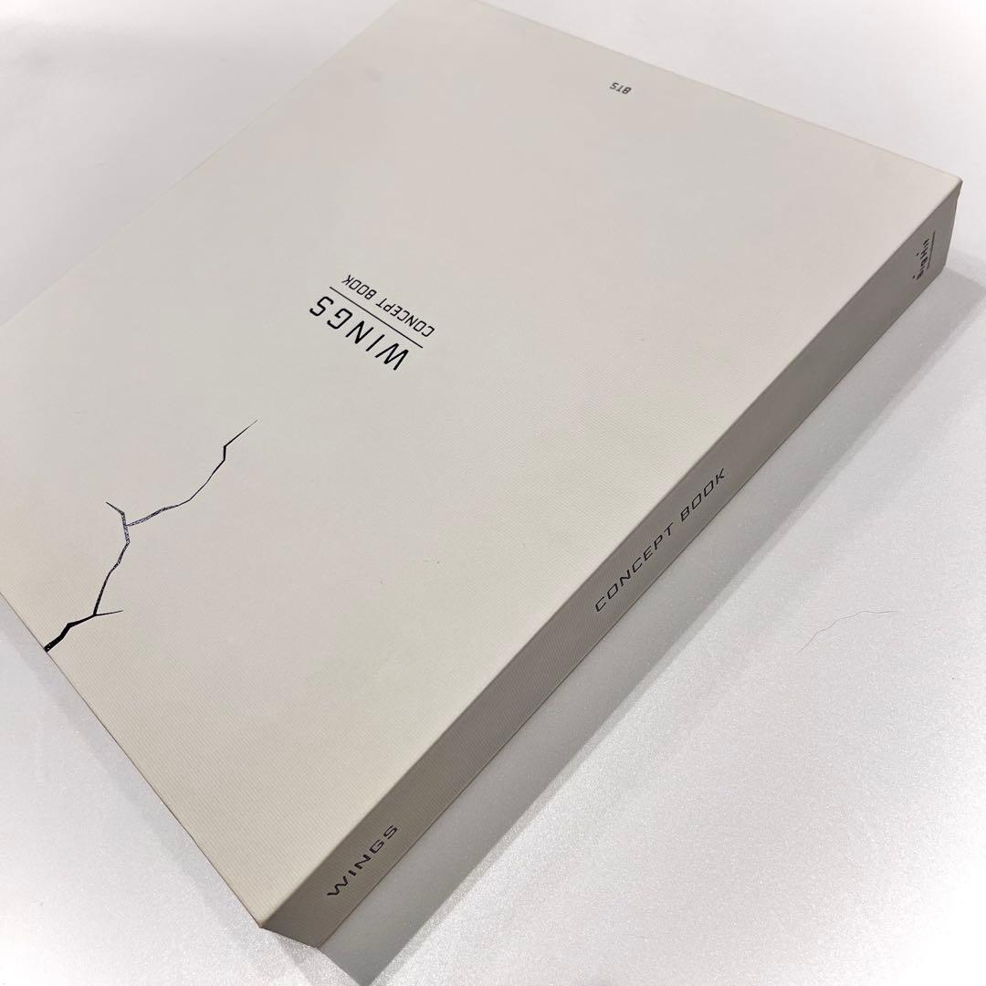 BTS WINGS concept book SUGA ユンギ ポラ プレフォト - メルカリ