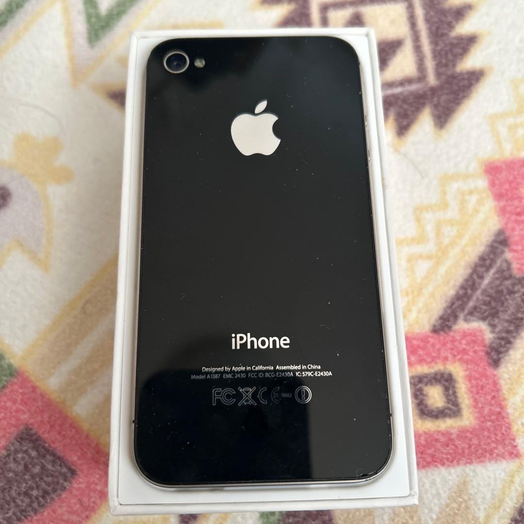Apple iPhone 4 sブラック 本体 - メルカリ