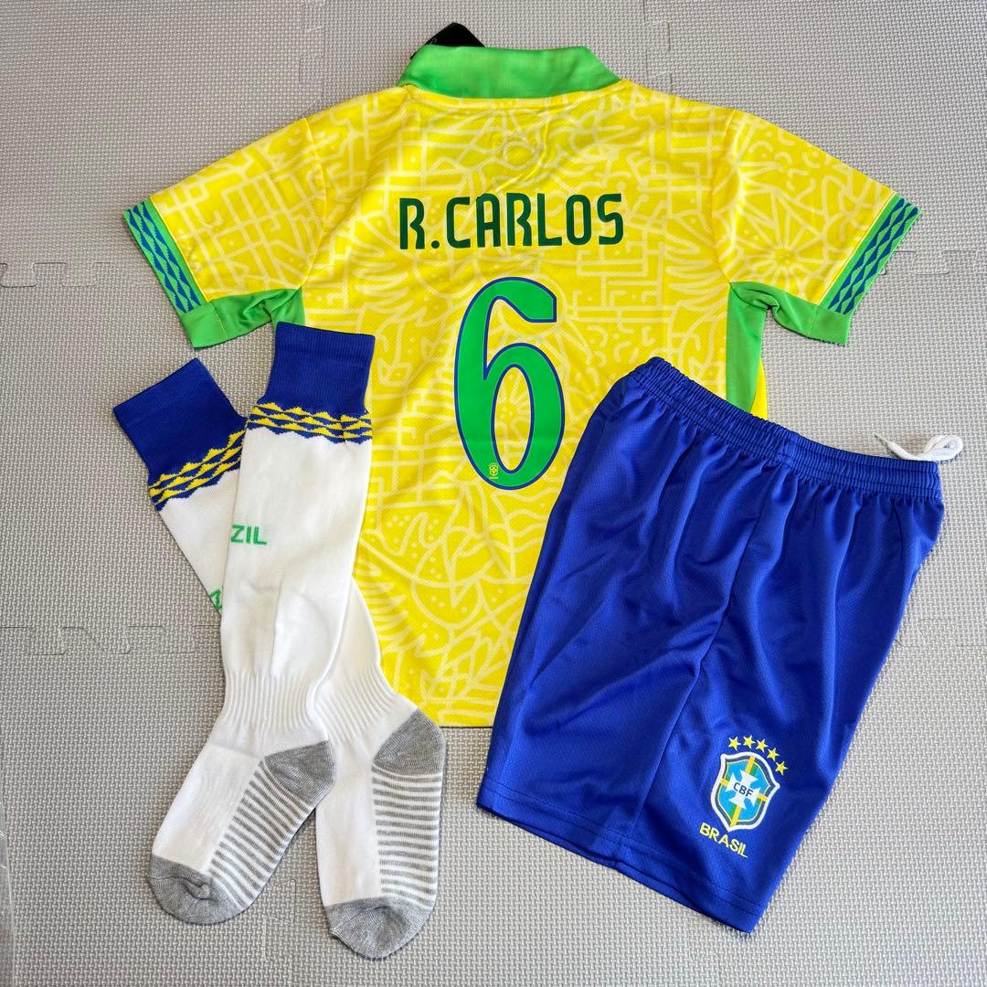 ☆150サイズ☆ ロベカル ブラジル 限定版 サッカー ユニフォーム 新品