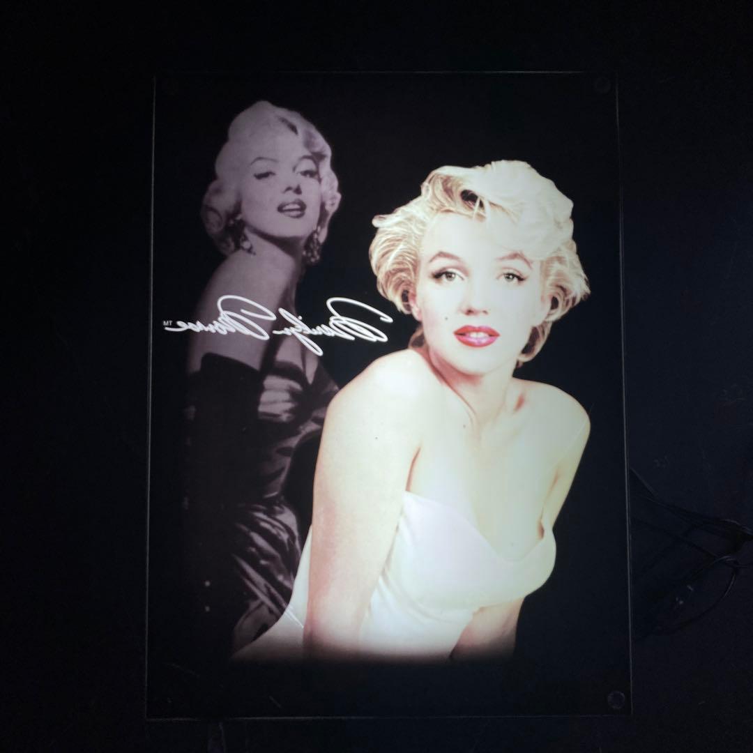 Vintage マリリンモンロー 蛍光パネル アートパネル