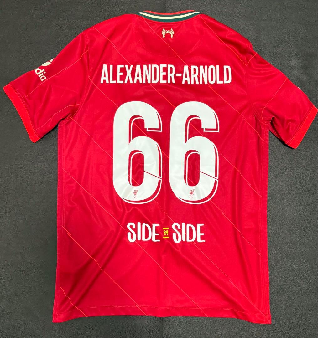 【美品】リバプール アーノルド 21/22 ユニフォーム Lサイズ相当 NIKE リバプール 21/22 ユニフォーム ホーム 半袖 オーセンティック