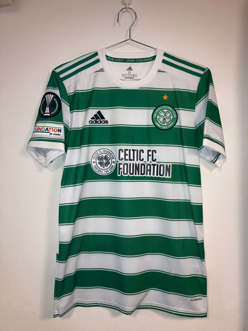 セルティック支給品 前田大然選手直筆サイン入りユニフォーム 日本代表
