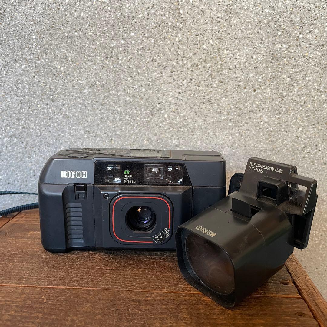 RICOH コンパクトカメラ TF-500D TC-105 レンズ付き - メルカリ