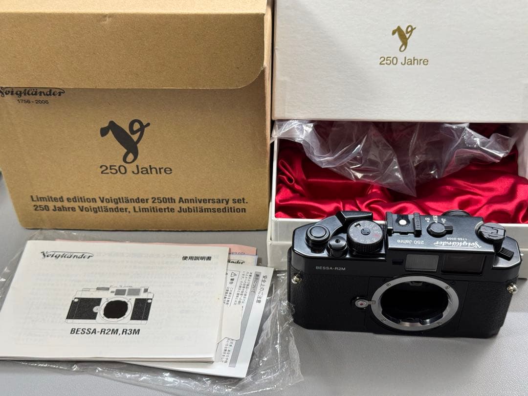 フォクトレンダー BESSA R2M ブラック 250周年記念（本体のみ） - メルカリ