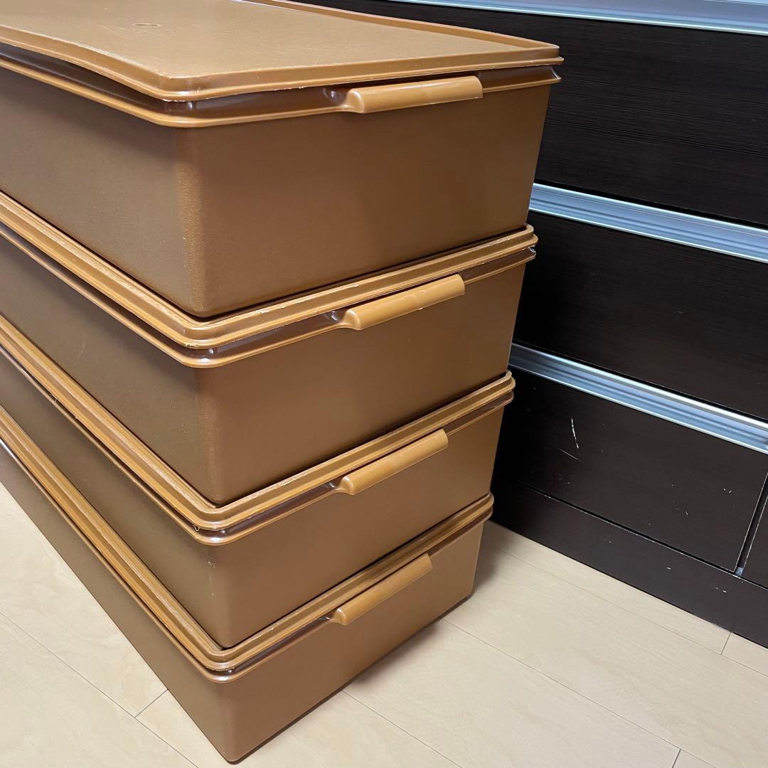 特価・期間限定】タッパーウエア ロングスーパーケース 4個セット